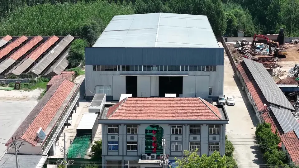 Qingdao manufacturing base — aerial view