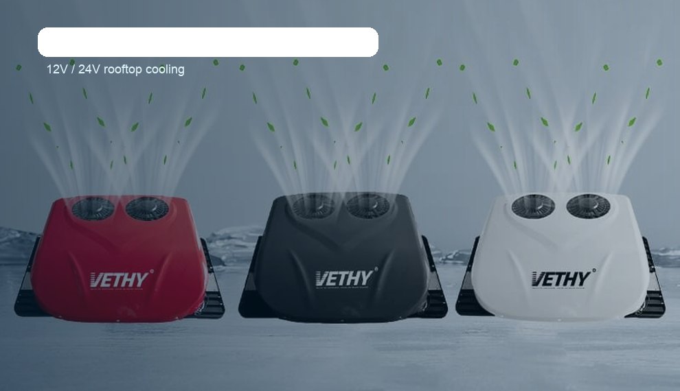 VETHY V4000 Rooftop 48V/110V/200V Parking Air Conditioner for RV Bus product detail image 10